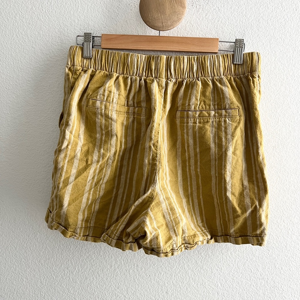 Uniqlo Striped Linen Blend Shorts - Picture 5 of 6